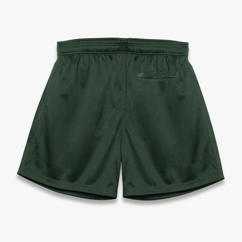 Dark Green Mesh Short