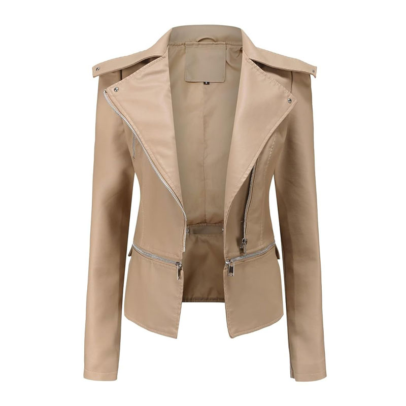 Off White Leather Jacket