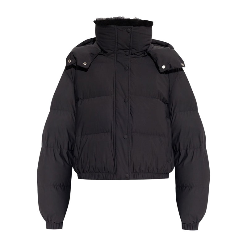 Jet Black Puffer Jacket
