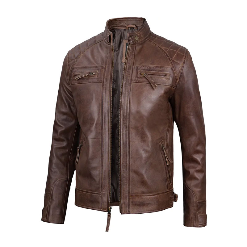 Dark Brown Leather Jacket