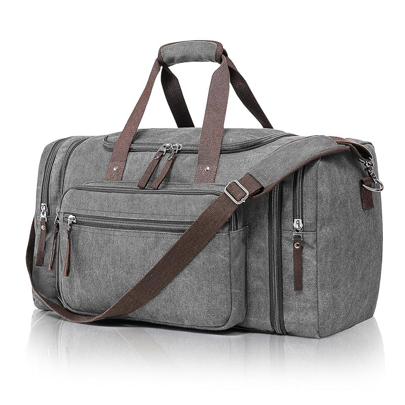 Grey Gym Bag