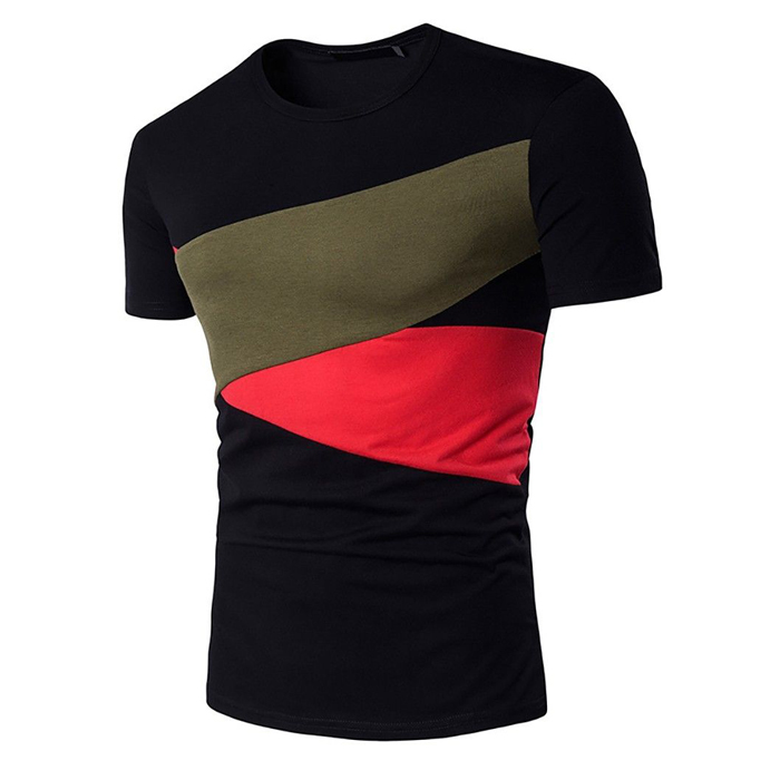 Black with Red T-shirt