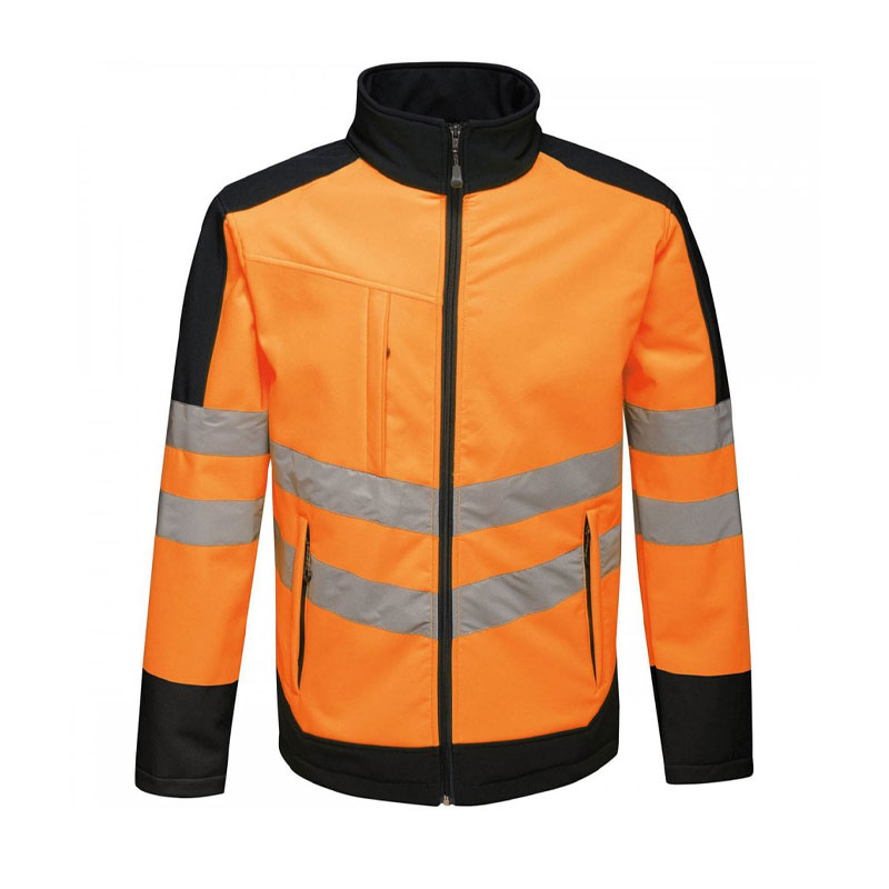 Orange with Black Work Jacket